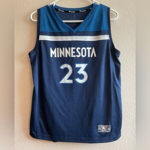 Fanatics Minnesota Timberwolves Butler #23 Youth‎ size XL Basketball Jersey